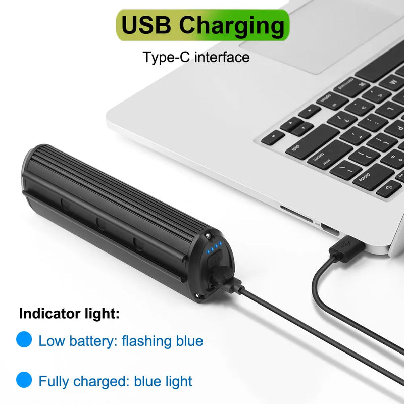 NEWBOLER 2000mAh - 2000 Lúmens - Lanterna à prova d'água para bicicletas.
NEWBOLER 10000mAh - 6000 Lúmens - Lanterna à prova d'água para bicicletas.